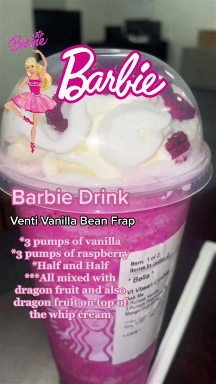 Unveiling The Barbie Starbucks Drink: A Sip Of Pink Perfection