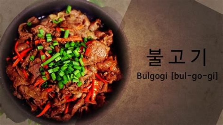Bulgogi Unwrapped: Understanding The Pronunciation And Cultural Significance