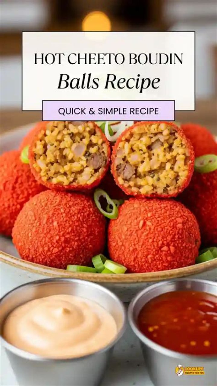 Discover The Irresistible Hot Cheeto Boudin Ball Recipe