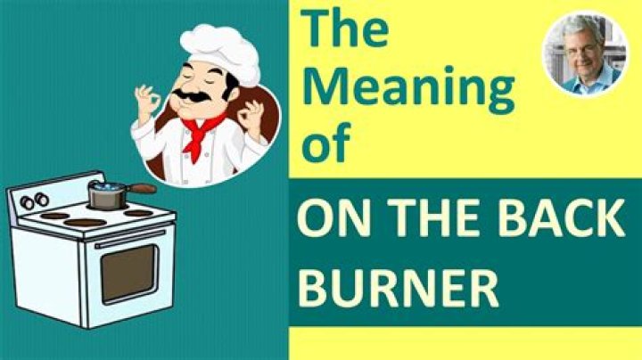 Understanding The Meaning Of Backburner: A Deep Dive